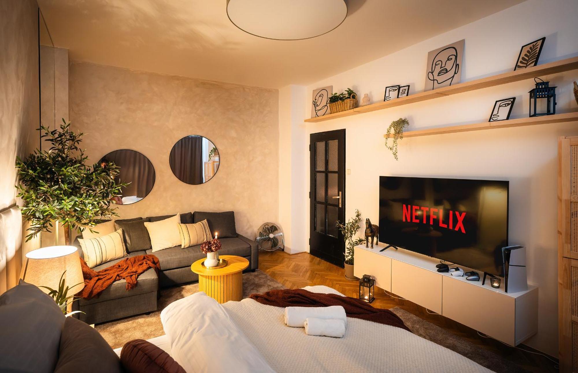 Apartment 2br 1,5bath Chic Near Wenceslas Square Prague
